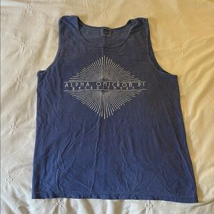 Alpha Omicron Pi Greek Graphic Tank Top